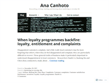 Tablet Screenshot of anacanhoto.com